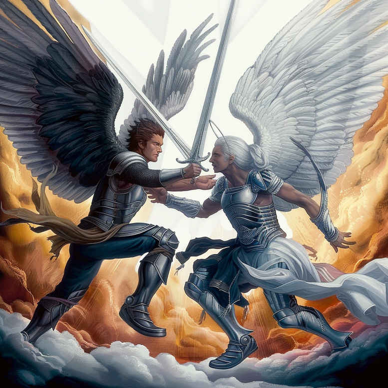 angel-of-courage – tattoo design ideas free ai generated – surrealism-hyperreal – for-palm – Gallery: angel-inkby-ai