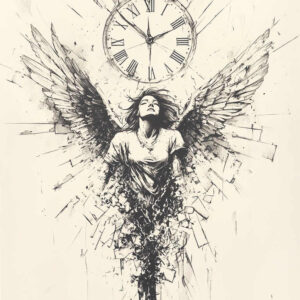 angel-of-hope – tattoo design ideas free ai generated – realism-lifelike – for-sternum – Gallery: angel-inkby-ai