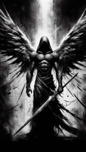 angel-of-protection – tattoo design ideas free ai generated – surrealism-visionary – for-upper-chest – Gallery: angel-inkby-ai