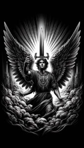 angel-of-redemption – tattoo design ideas free ai generated – realism-sharp-focus – for-fingers – Gallery: angel-inkby-ai