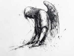 angel-of-truth – tattoo design ideas free ai generated – neotraditional-layered-fill – for-wrist-side – Gallery: angel-inkby-ai