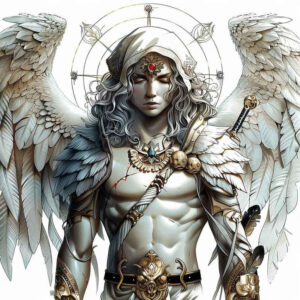 angelic-light – tattoo design ideas free ai generated – neotraditional-textural-detail – for-arm – Gallery: angel-inkby-ai