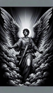 angelic-light – tattoo design ideas free ai generated – realism-smooth-gradients – for-hip – Gallery: angel-inkby-ai