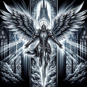 angels – tattoo design ideas free ai generated – realism-full-detail – for-stomach – Gallery: angel-inkby-ai