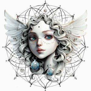 archangel – tattoo design ideas free ai generated – surrealism-abstract-forms – for-hand – Gallery: angel-inkby-ai