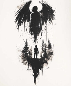 archangels – tattoo design ideas free ai generated – realism-realistic-proportions – for-lower-arm – Gallery: angel-inkby-ai