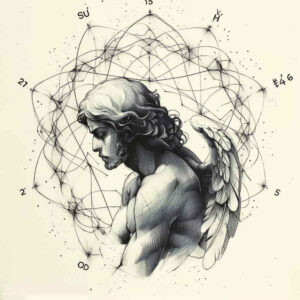 protective-guardian-angel – tattoo design ideas free ai generated – realism-soft-focus – for-stomach – Gallery: angel-inkby-ai