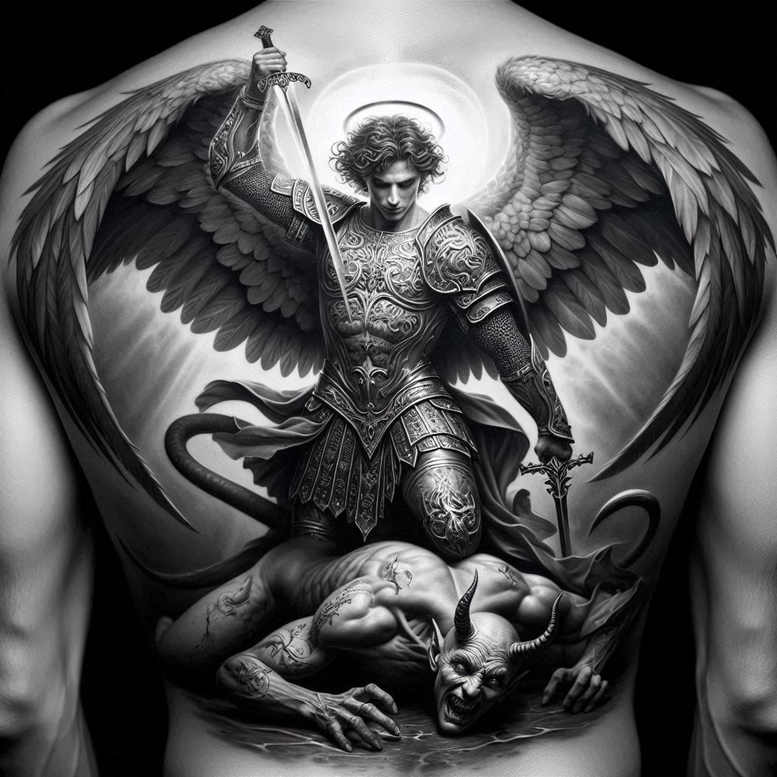 angel tattoo design ideas rich shading angelic grace for forearm