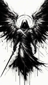 angel tattoo design ideas crisp lines angelic grace for shoulder