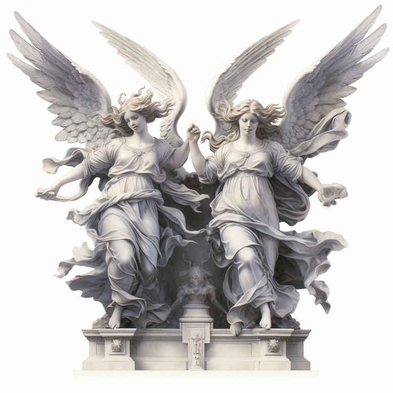 angel tattoo design ideas bold color celestial for upper shoulder