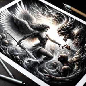 angel tattoo design ideas refined contrast celestial grace for temple