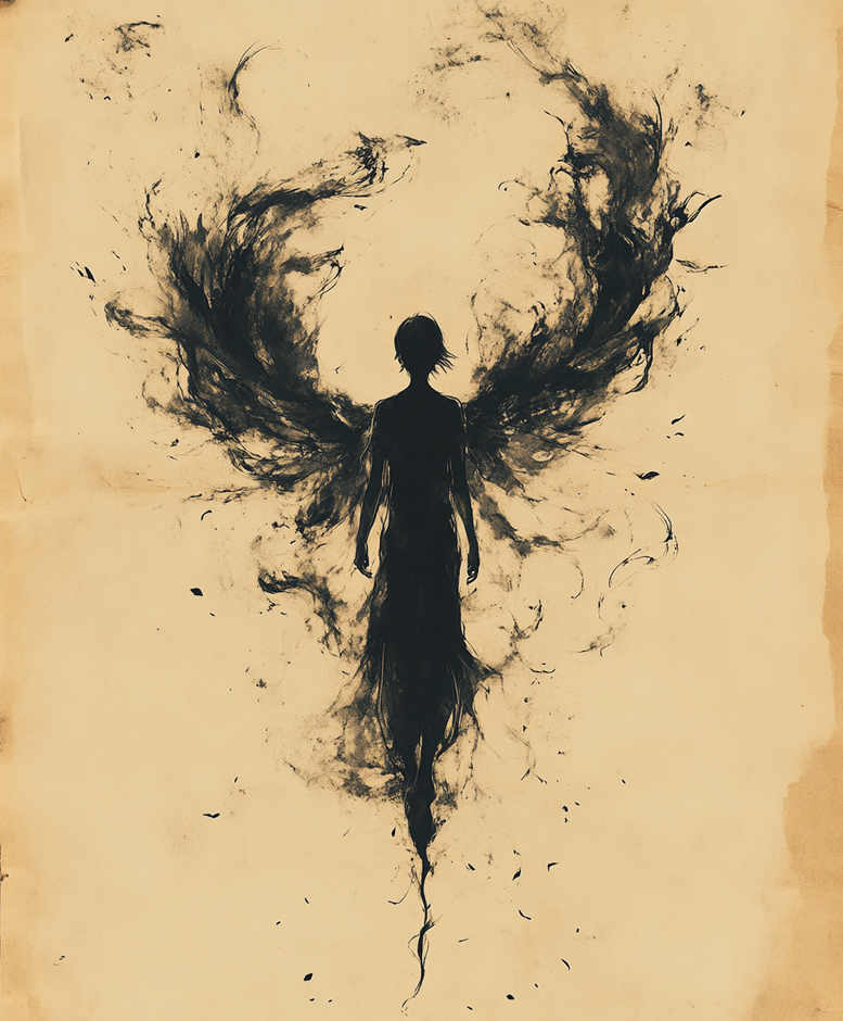 angel tattoo design ideas Surrealism enigmatic light divine light for wrist side