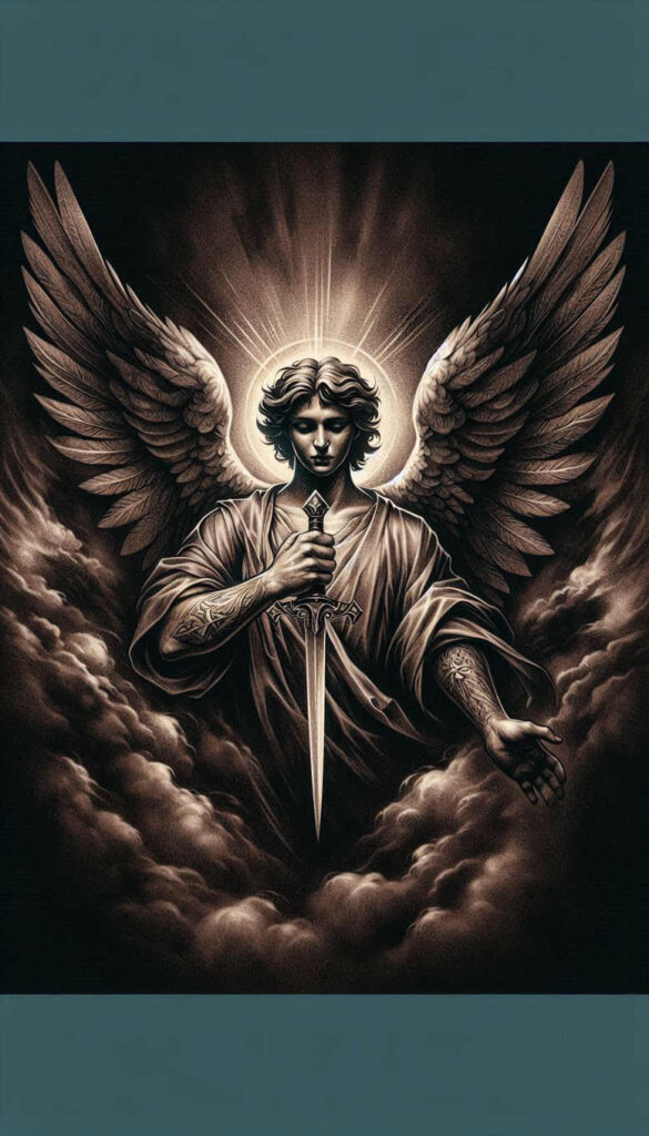 angel tattoo design ideas Realism depth realism ethereal grace for outer arm