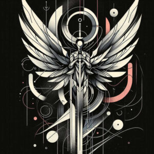 angel tattoo design ideas dream motifs ethereal light for temple