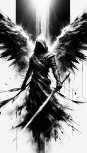 angel tattoo design ideas displaced objects guardian spirit for upper arm