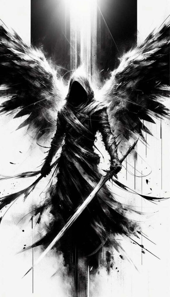 angel tattoo design ideas displaced objects guardian spirit for upper arm