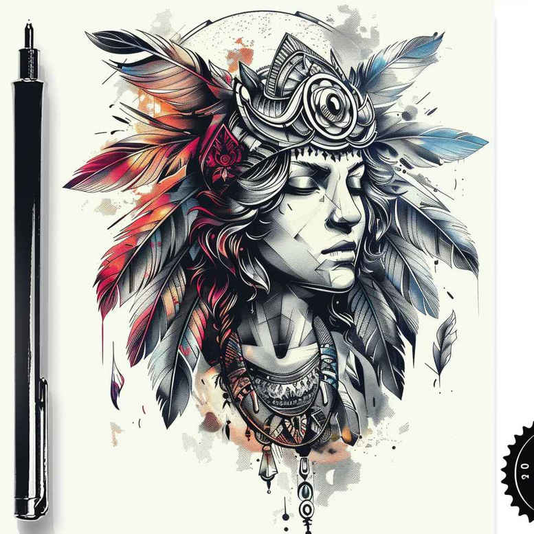 angel tattoo design ideas Realism high definition holy guardian for back shoulder