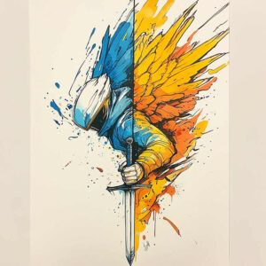 angel tattoo design ideas Surrealism phantasm transcendent for ankle