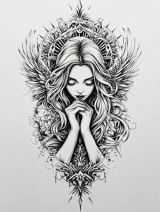 angel-tattoo-designs-ideas-ai-generated--bold-highlights-seraphic-glow-for-back
