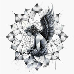 angel-tattoo-designs-ideas-ai-generated--layered-inks-angelic-for-elbow