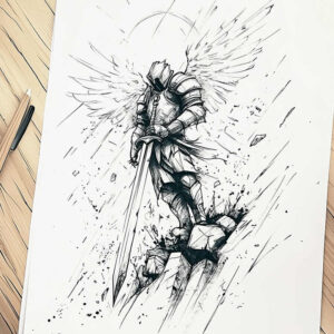 angel-tattoo-designs-ideas-ai-generated--surrealism-ghostly-shapes-sacred-for-toe