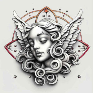 angel-tattoo-designs-ideas-ai-generated--surrealism-shadow-play-heaven-sent-for-hip