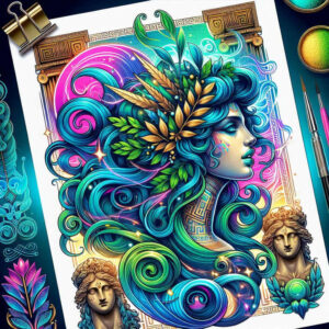 beauty-deity – tattoo design ideas free ai generated – realism-visual-truth – for-palm – Gallery: aphrodite-inkby-ai