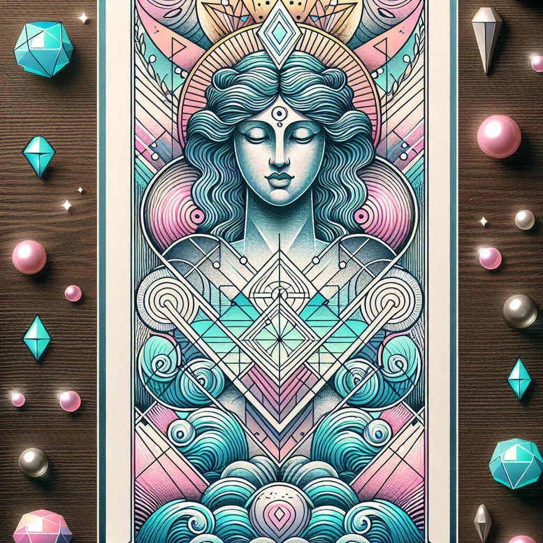 celestial-goddess – tattoo design ideas free ai generated – neotraditional-bold-highlights – for-outer-arm – Gallery: aphrodite-inkby-ai