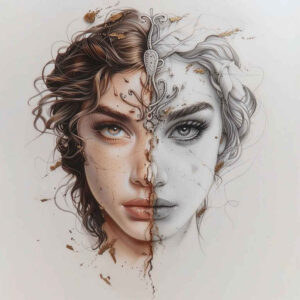 divine-feminine – tattoo design ideas free ai generated – realism-skin-texture – for-chest – Gallery: aphrodite-inkby-ai