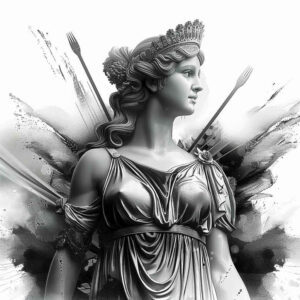 divine-woman – tattoo design ideas free ai generated – neotraditional-rich-shading – for-hand – Gallery: aphrodite-inkby-ai