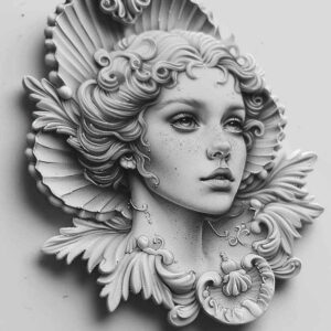 goddess-of-magnetism – tattoo design ideas free ai generated – realism-ink-realism – for-stomach – Gallery: aphrodite-inkby-ai