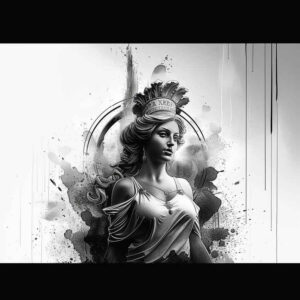 aphrodite tattoo design ideas Surrealism floating elements goddess of desire for upper thigh