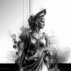 aphrodite tattoo design ideas vivid gradients goddess of passion for sternum