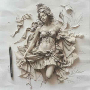 aphrodite tattoo design ideas Surrealism chromatic flux romance for chest