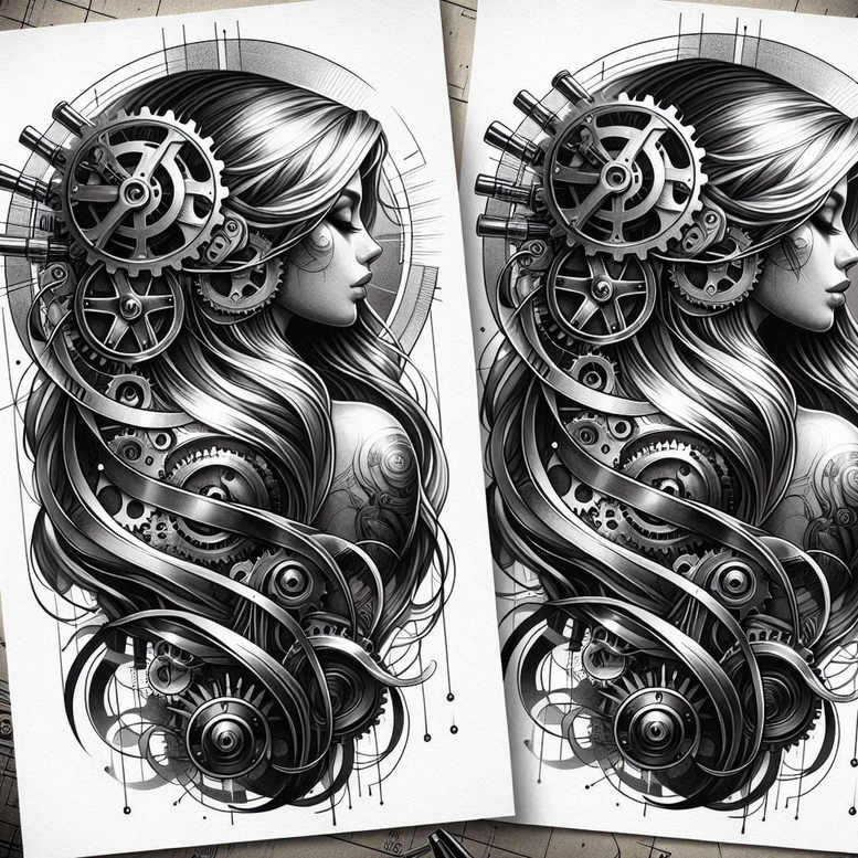 aphrodite tattoo design ideas dynamic shapes sensuality for shoulder blade