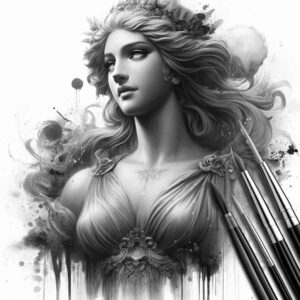 aphrodite-tattoo-designs-ideas-ai-generated--color-overlays-undefined-for-calf