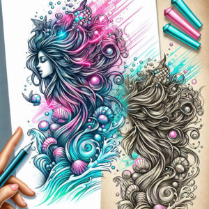 aphrodite-tattoo-designs-ideas-ai-generated--defined-outlines-undefined-for-thigh