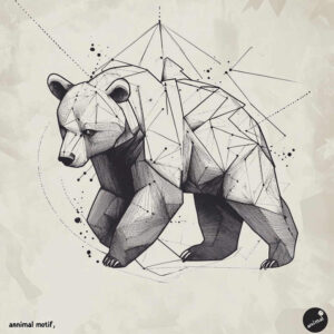 ancient-bear – tattoo design ideas free ai generated – realism-hyper-realistic – for-lower-arm – Gallery: bears-inkby-ai