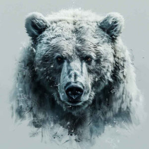 bear-courage – tattoo design ideas free ai generated – neotraditional-color-saturation – for-neck – Gallery: bears-inkby-ai
