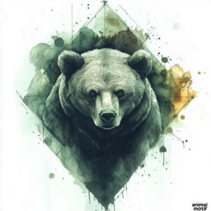 bear-essence – tattoo design ideas free ai generated – neotraditional-rich-shading – for-lower-leg – Gallery: bears-inkby-ai