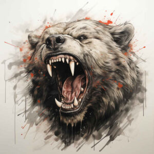 bear-power – tattoo design ideas free ai generated – realism-realistic-perspective – for-spine – Gallery: bears-inkby-ai