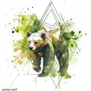 bear-resilience – tattoo design ideas free ai generated – realism-realistic-perspective – for-fingers – Gallery: bears-inkby-ai