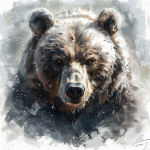 bear-sign – tattoo design ideas free ai generated – realism-full-detail – for-heel – Gallery: bears-inkby-ai