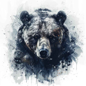 fierce-bear – tattoo design ideas free ai generated – neotraditional-modern-classic – for-lower-arm – Gallery: bears-inkby-ai
