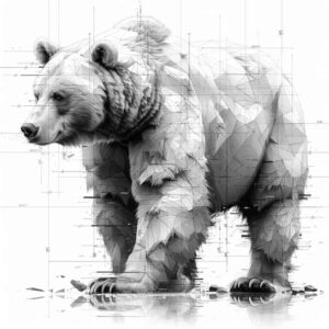 primal-bear – tattoo design ideas free ai generated – realism-textured-skin – for-upper-thigh – Gallery: bears-inkby-ai
