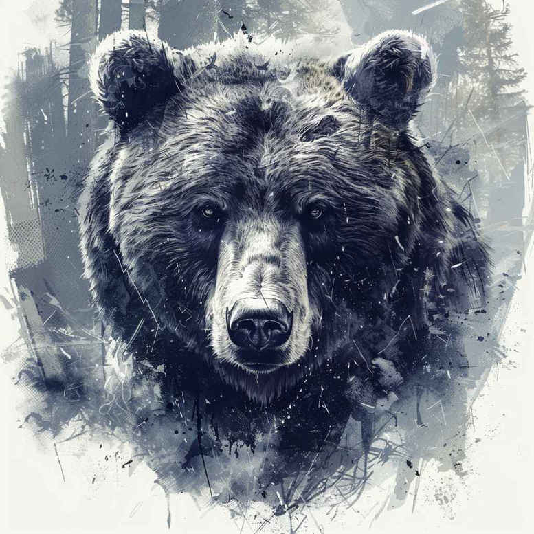 bears tattoo design ideas esoteric symbolism and strength for upper arm