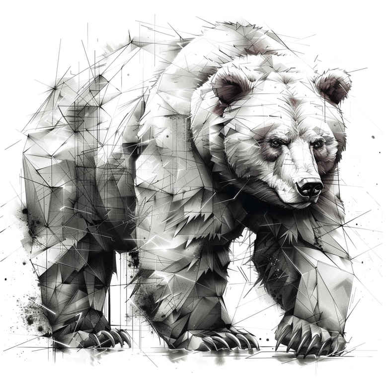 bears tattoo design ideas light play fight for hip
