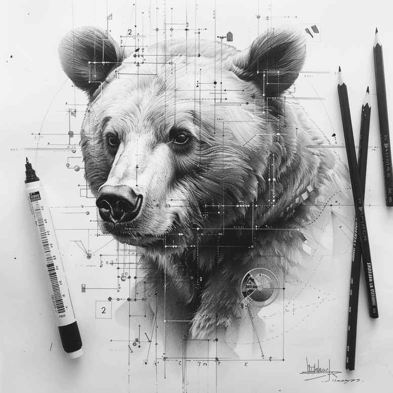 bears tattoo design ideas ethereal lone for back