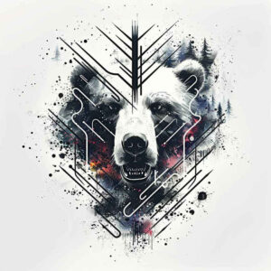 bears tattoo design ideas vivid detail strength for side torso
