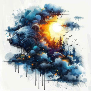 bears tattoo design ideas Realism anatomical accuracy strong form meaning strength